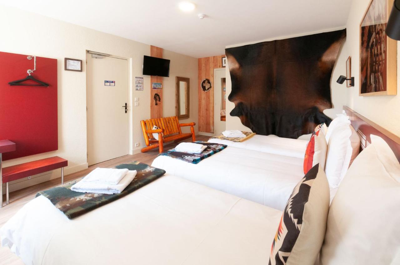 Hotel Le Ranch Brûlon Buitenkant foto